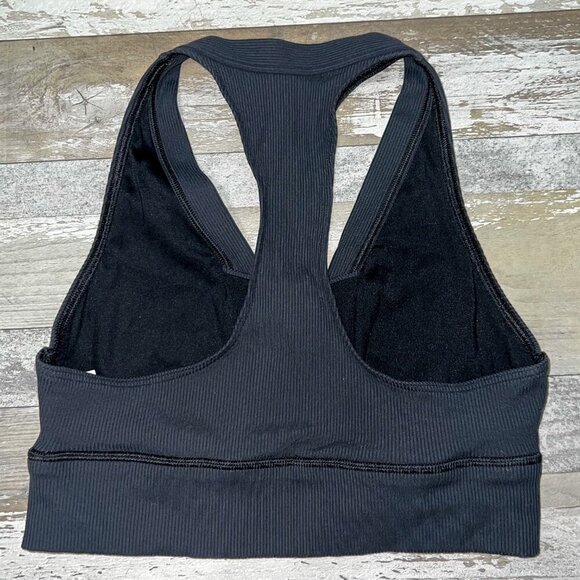 Offline by Aerie Black Tie-Front Bralette Size M - Picture 3 of 5